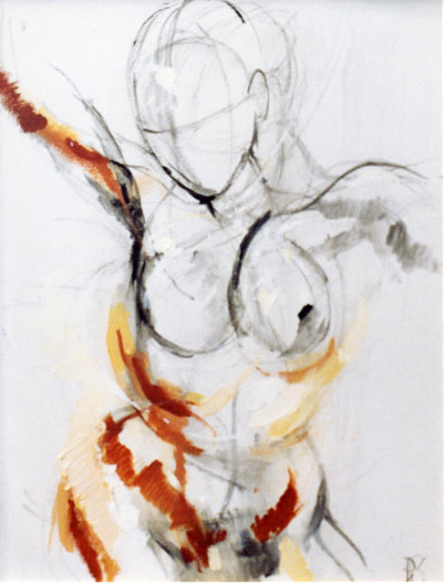 Dancer    11 "X 14"     SOLD