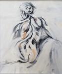 "NICOLA "   OIL ON BOARD    14"x16"      SOLD