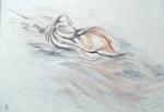 "Sleeping Beauty"  oil on canvas  27"x19"